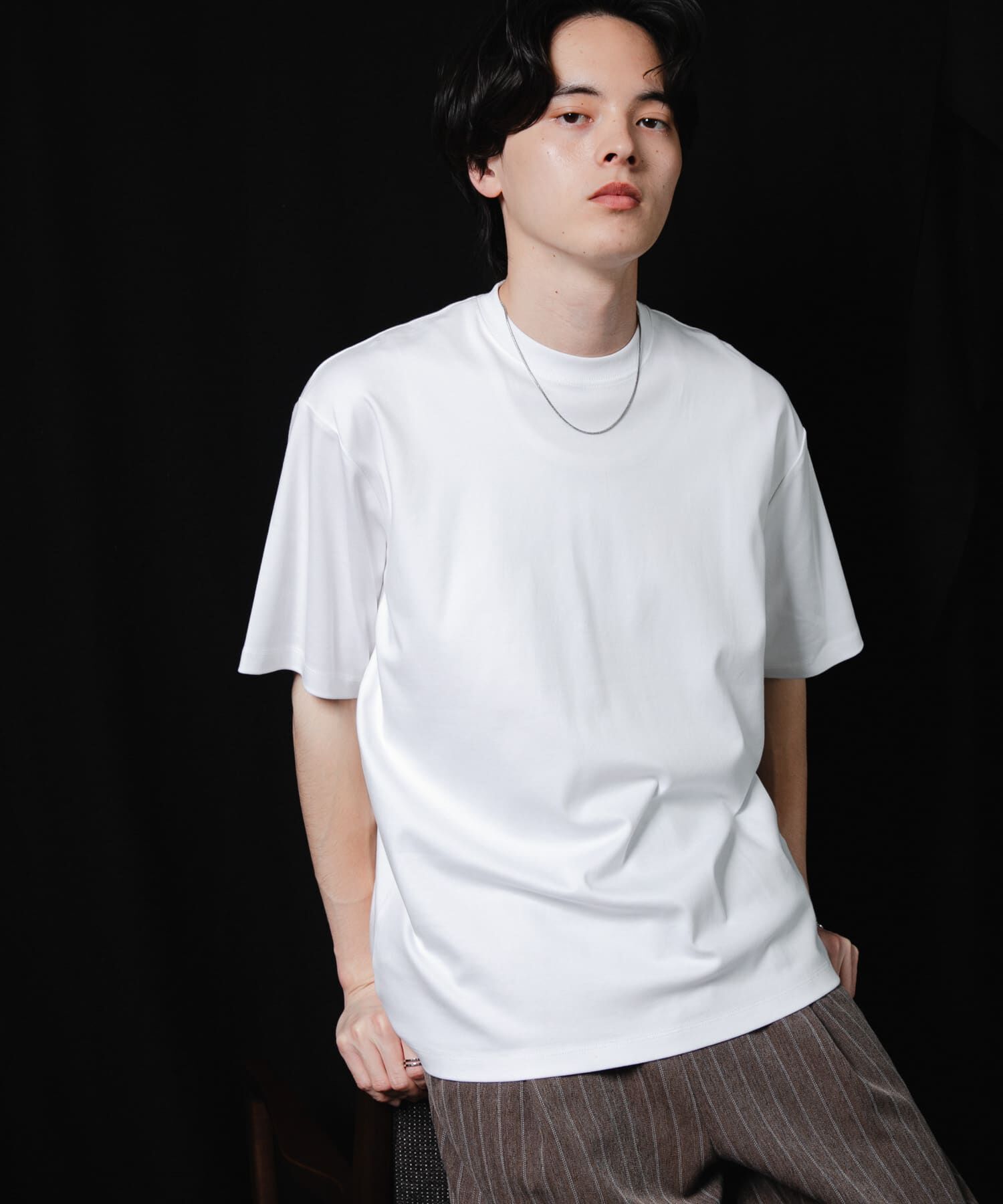 SENSE OF PLACE by URBAN RESEARCH「コットンスムースショートスリーブ Tシャツ」|Tシャツ・カットソー|