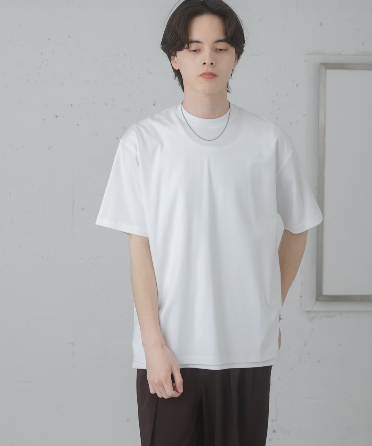 SENSE OF PLACE by URBAN RESEARCH「コットンスムースショートスリーブ Tシャツ」|Tシャツ・カットソー|
