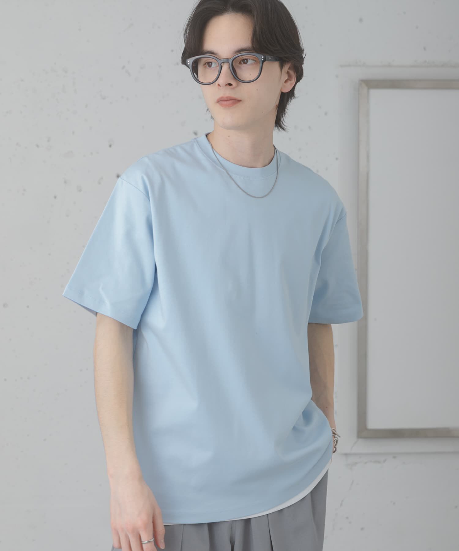 SENSE OF PLACE by URBAN RESEARCH「コットンスムースショートスリーブ Tシャツ」|Tシャツ・カットソー|