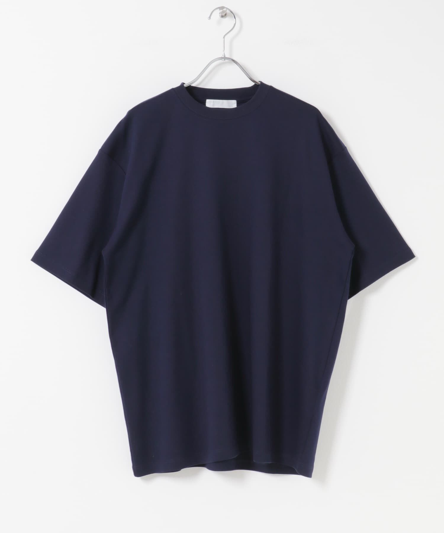 SENSE OF PLACE by URBAN RESEARCH「コットンスムースショートスリーブ Tシャツ」|Tシャツ・カットソー|ネイビー