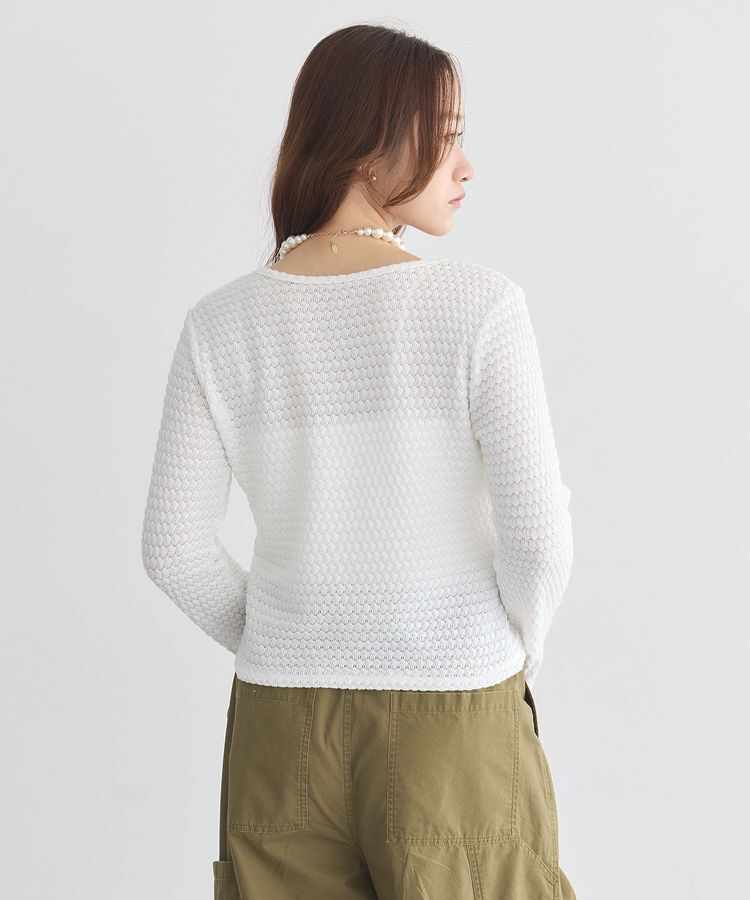 earth music&ecology「フロントギャザープルオーバー」|Tシャツ・カットソー|