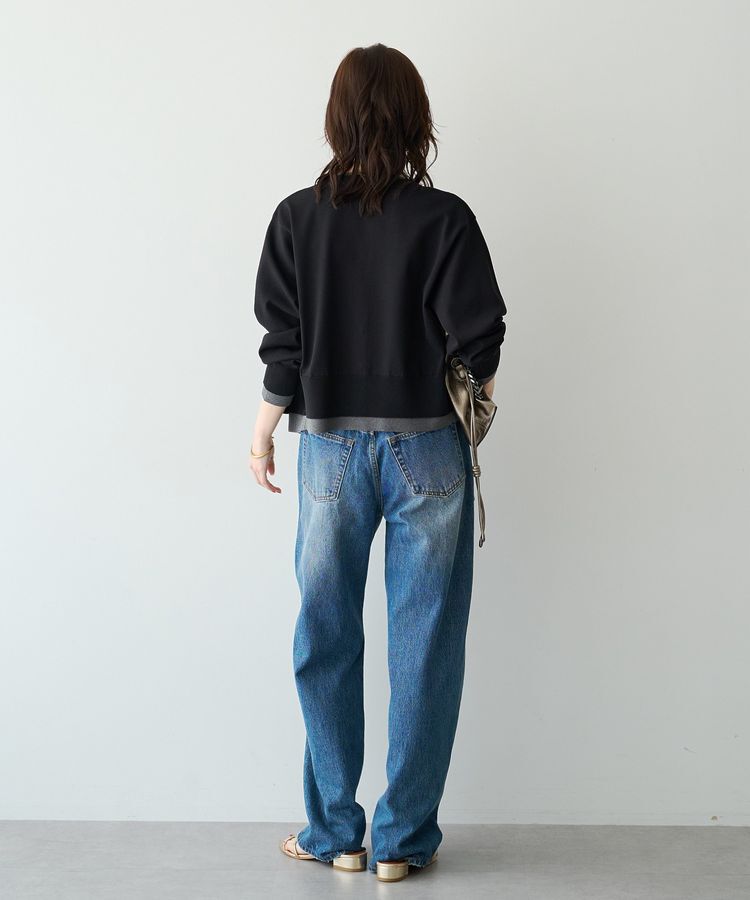YECCA VECCA「2wayレイヤードクルーネックカーディガン」|カーディガン|