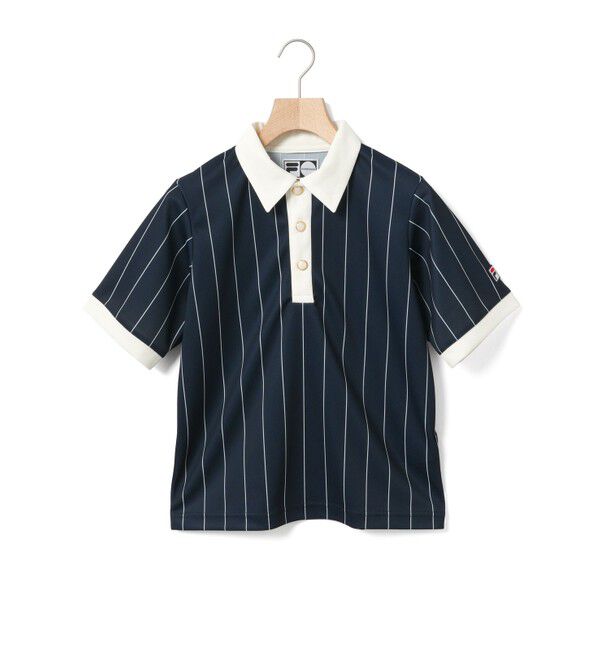 MARMARMAR「MARMARMAR FILA ストライプポロ」|シャツ・ブラウス|