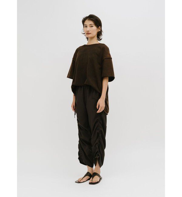 MIDIUMISOLID「MIDIUMISOLID for Ladies ドローストリングパンツ」|その他|