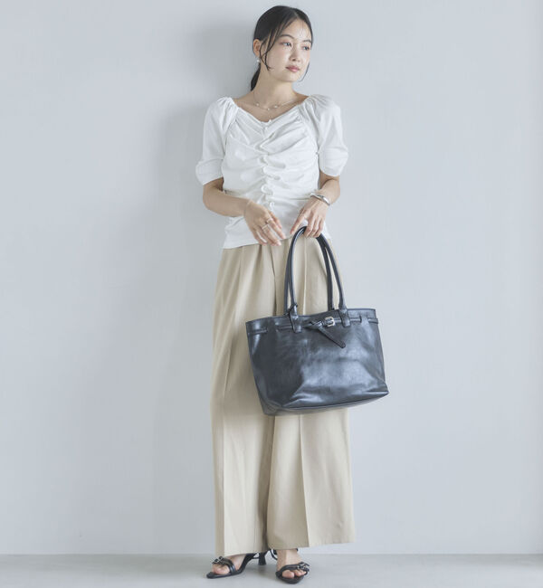 archives「【ＯＮかわ】ギャザーカットＴＯＰＳ」|Tシャツ・カットソー|