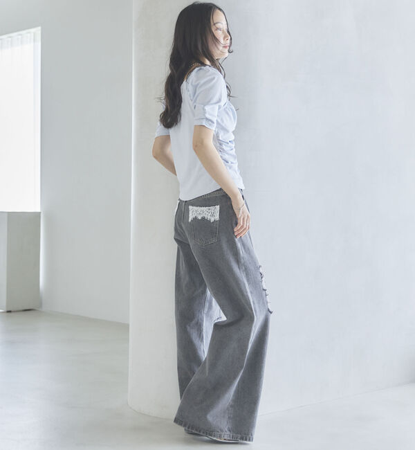 archives「【ＯＮかわ】ギャザーカットＴＯＰＳ」|Tシャツ・カットソー|