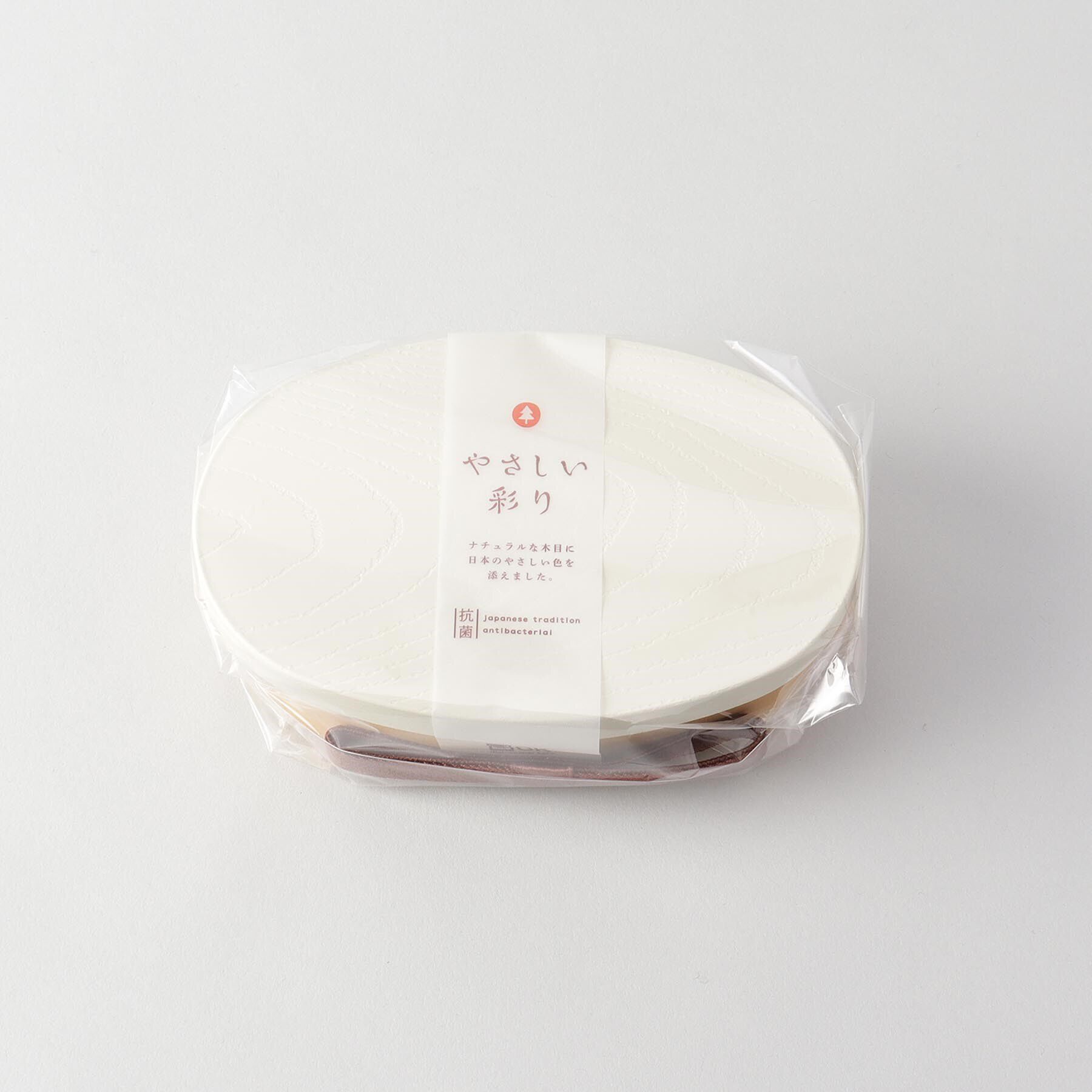 212 KITCHEN STORE「やさしい彩 抗菌小判弁当 乳白色」|食器・キッチングッズ|