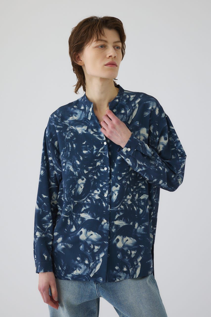 RIM.ARK 「Air turbulence painting blouse」|シャツ・ブラウス|