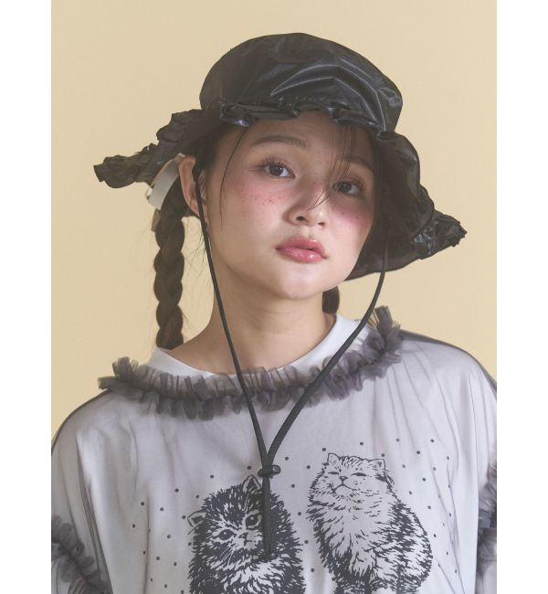 merry jenny「frill nylon hat」|ハット|
