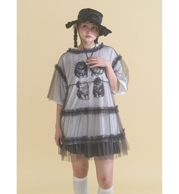 merry jenny「frill nylon hat」|ハット|