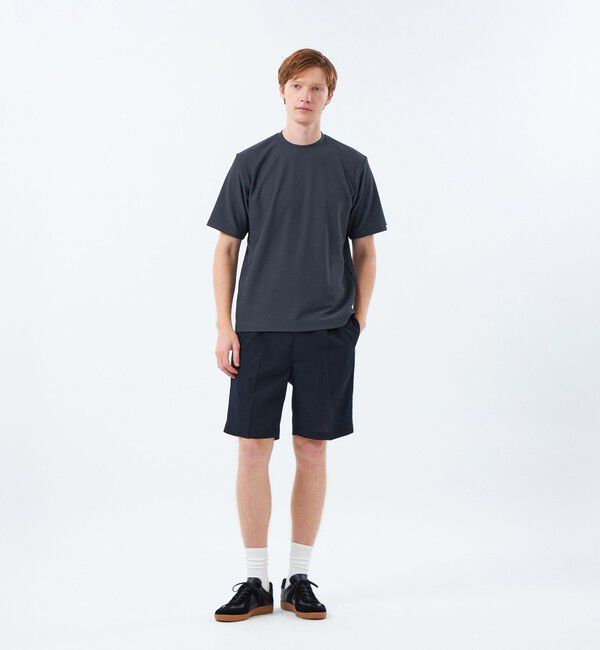 MACKINTOSH PHILOSOPHY「クルーネックTシャツ パイル調ソフトエアー」|Tシャツ・カットソー|