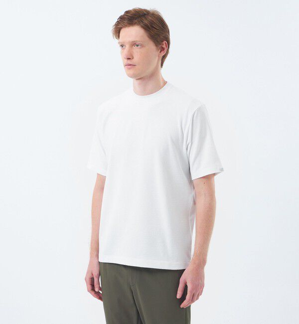 MACKINTOSH PHILOSOPHY「クルーネックTシャツ パイル調ソフトエアー」|Tシャツ・カットソー|