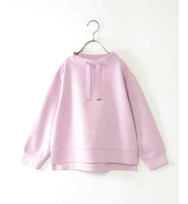 ikka kids「GOKU楽 フェイクスエードスピンドルプルオーバー（120~160cm）」|Tシャツ・カットソー|ラベンダー