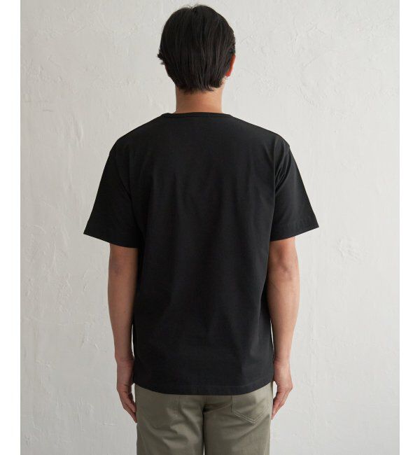 ikka「【接触冷感】DRY布帛コンビポケットTシャツ」|Tシャツ・カットソー|