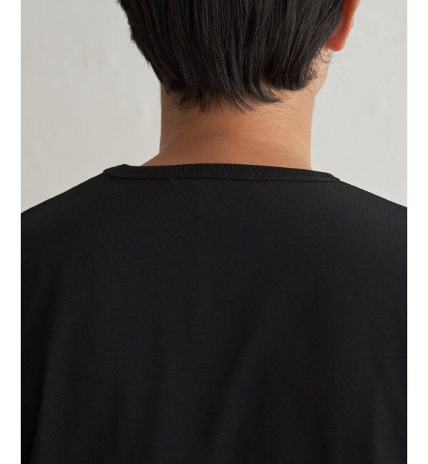 ikka「【接触冷感】DRY布帛コンビポケットTシャツ」|Tシャツ・カットソー|