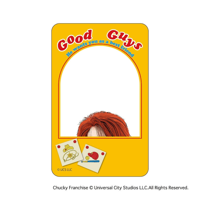 BACKYARD FAMILY「チャッキー グッズ 通販 CHUCKY クリアカード まじかる百貨店クリアカード」|フィギュア・ホビー|