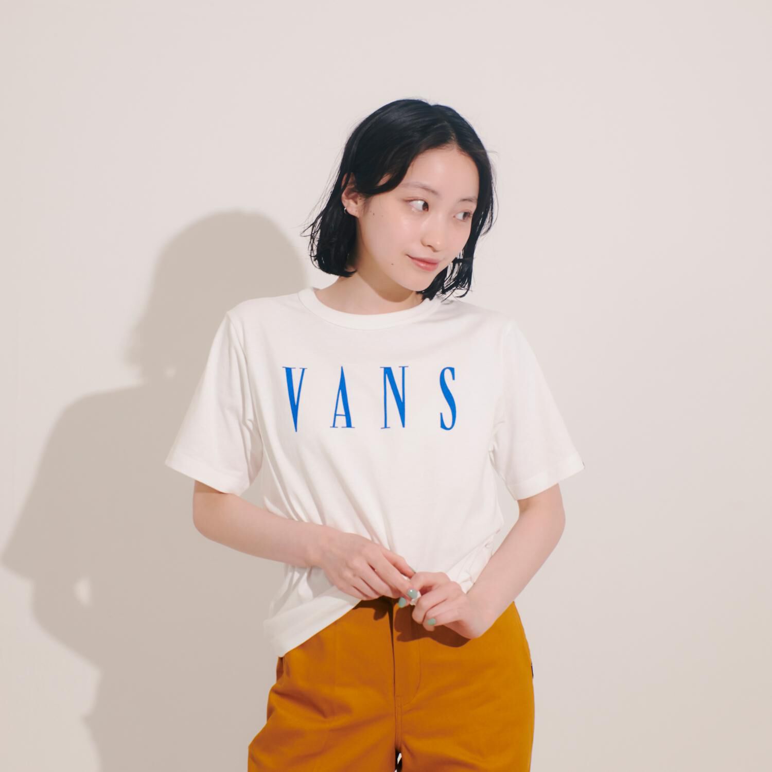 VANS「【VANSｱﾊﾟﾚﾙ(WJ)】W Didot Logo TEE」|Tシャツ・カットソー|