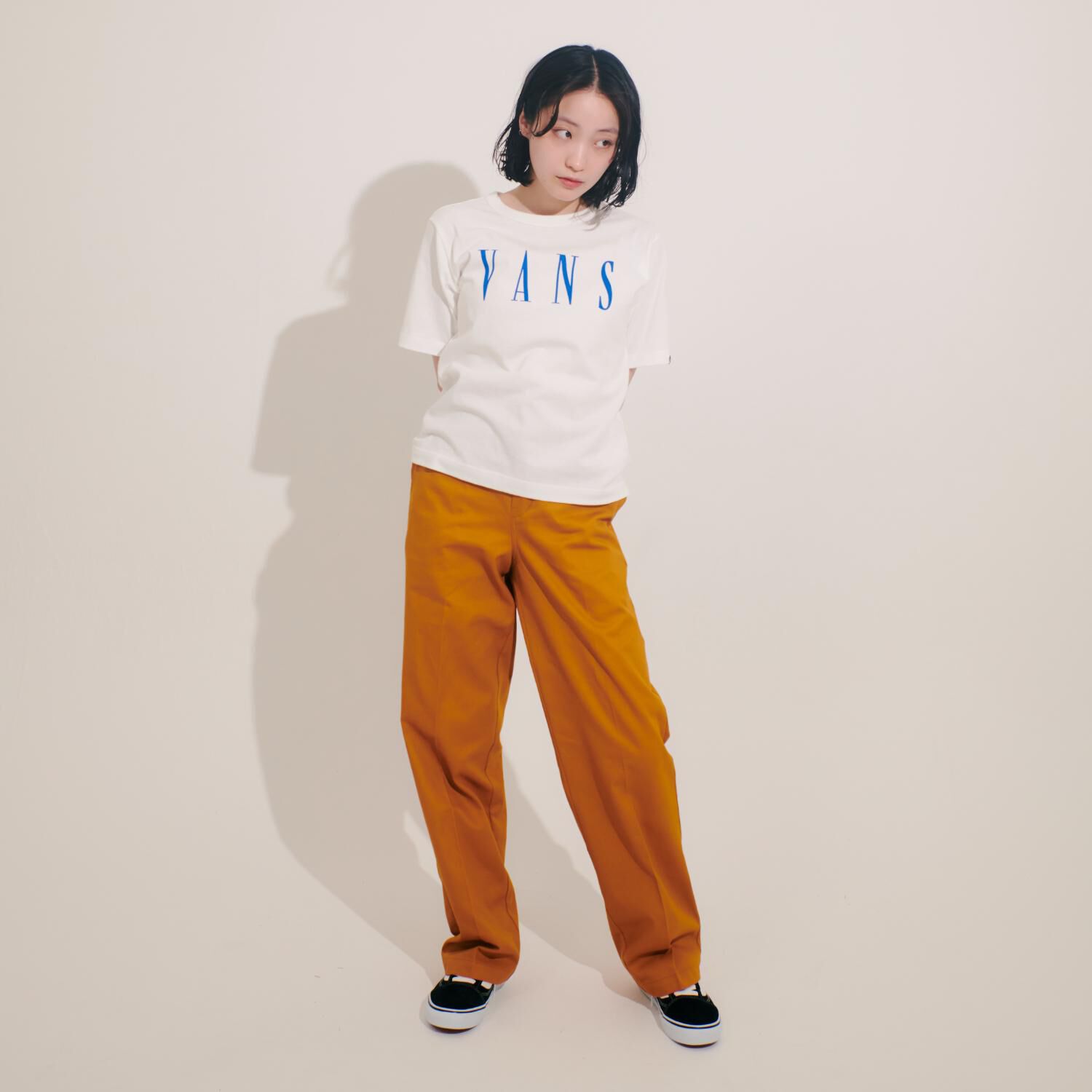 VANS「【VANSｱﾊﾟﾚﾙ(WJ)】W Didot Logo TEE」|Tシャツ・カットソー|