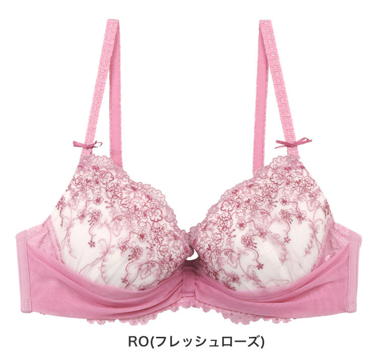 intesucre「アンテシュクレ らくしてキレイふわさらtype ブラジャー単品 B-E/65-75 IBT366」|インナー|