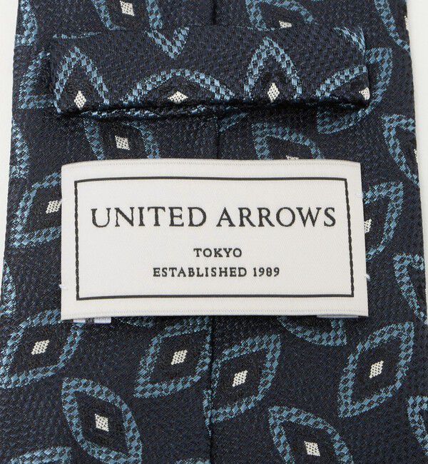UNITED ARROWS「オーバル ジャガード ネクタイ」|ネクタイ・蝶ネクタイ|