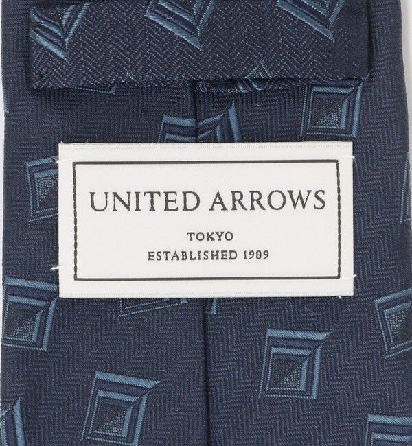 UNITED ARROWS「ネイビースクエアコモンネクタイ」|ネクタイ・蝶ネクタイ|