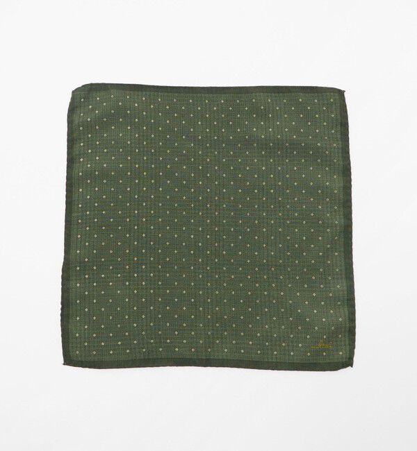 UNITED ARROWS「＜molteni＞ドット ポケット チーフ」|ハンカチ|