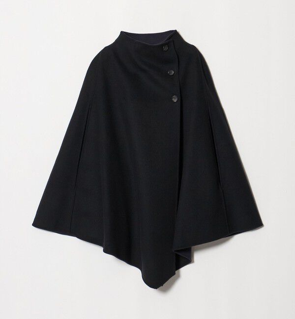 UNITED ARROWS「バイカラー リバー ケープ」|ポンチョ・ケープ|