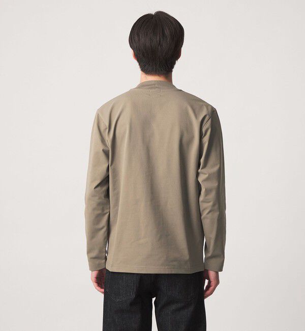 UNITED ARROWS green label relaxing「【WEB限定】JUST fit クリーン カノコ ジャケイン 長袖 Tシャツ -抗菌-」|Tシャツ・カットソー|