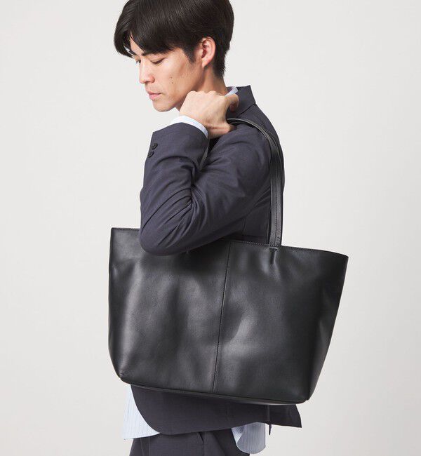 UNITED ARROWS green label relaxing「GLR ファンクショナル V3 レザー トートバッグ」|トートバッグ|