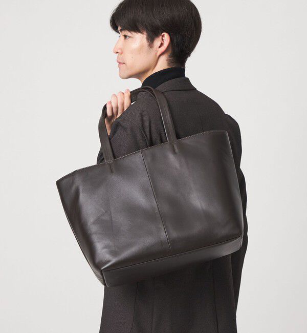 UNITED ARROWS green label relaxing「GLR ファンクショナル V3 レザー トートバッグ」|トートバッグ|