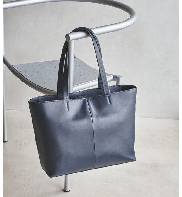 UNITED ARROWS green label relaxing「GLR ファンクショナル V3 レザー トートバッグ」|トートバッグ|NAVY