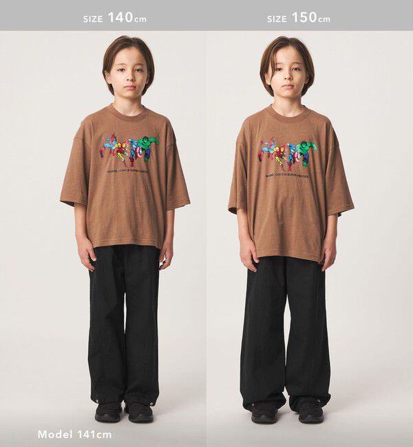 UNITED ARROWS green label relaxing「2WAY ツイル スナップ パンツ / キッズ 100cm-160cm」|チノ|