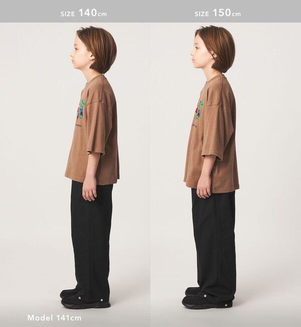 UNITED ARROWS green label relaxing「2WAY ツイル スナップ パンツ / キッズ 100cm-160cm」|チノ|