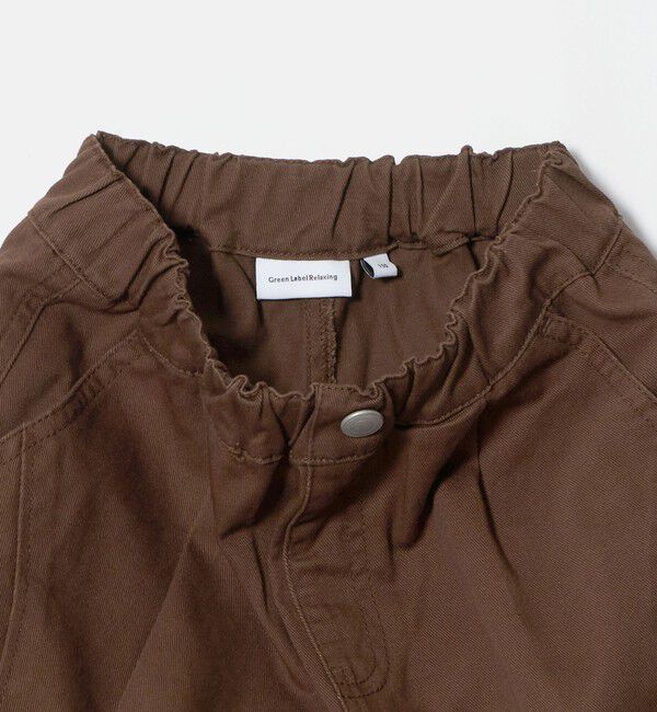 UNITED ARROWS green label relaxing「2WAY ツイル スナップ パンツ / キッズ 100cm-160cm」|チノ|