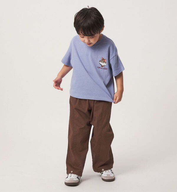 UNITED ARROWS green label relaxing「2WAY ツイル スナップ パンツ / キッズ 100cm-160cm」|チノ|