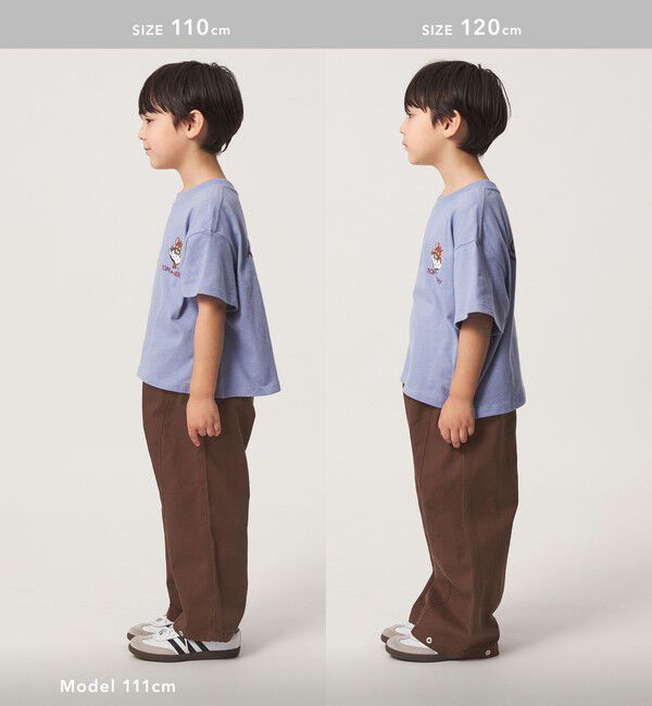 UNITED ARROWS green label relaxing「2WAY ツイル スナップ パンツ / キッズ 100cm-160cm」|チノ|