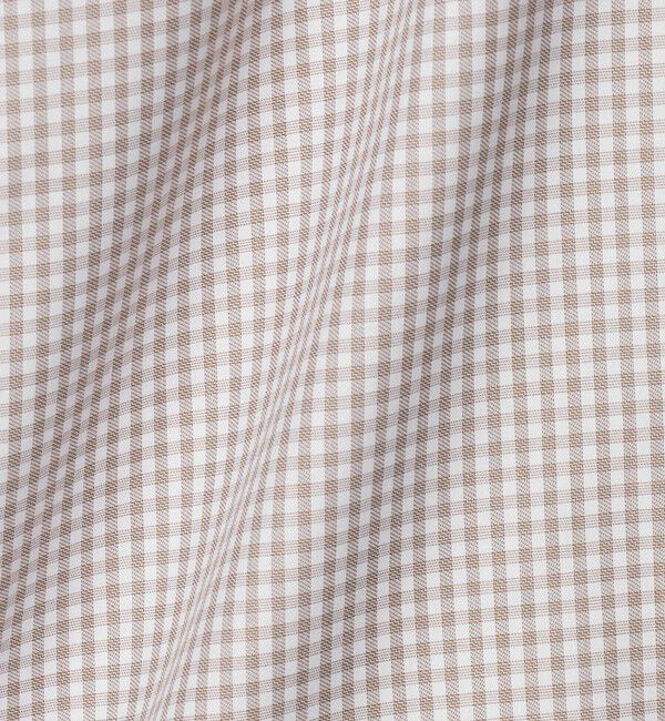 UNITED ARROWS green label relaxing「コットン チェック ワイドカラー ドレスシャツ -イージーアイロン-」|シャツ・ブラウス|
