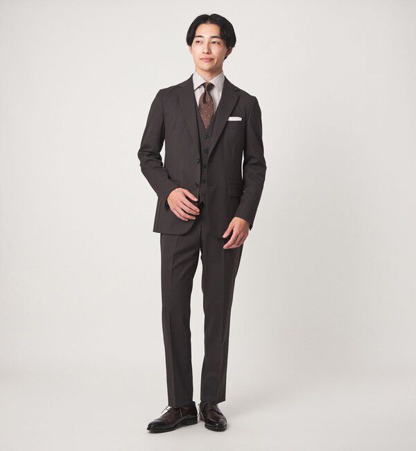 UNITED ARROWS green label relaxing「コットン チェック ワイドカラー ドレスシャツ -イージーアイロン-」|シャツ・ブラウス|