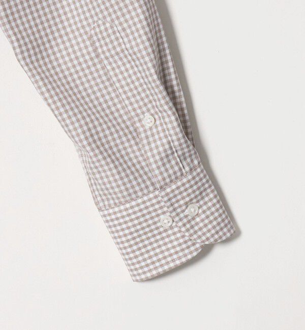 UNITED ARROWS green label relaxing「コットン チェック ワイドカラー ドレスシャツ -イージーアイロン-」|シャツ・ブラウス|