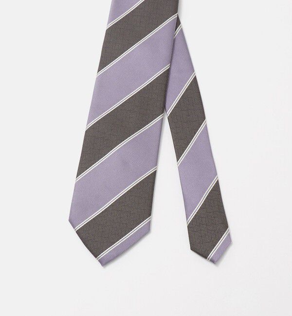 UNITED ARROWS green label relaxing「GLR JAPAN FUJI 8.0cm ストライプ1 ネクタイ」|ネクタイ・蝶ネクタイ|