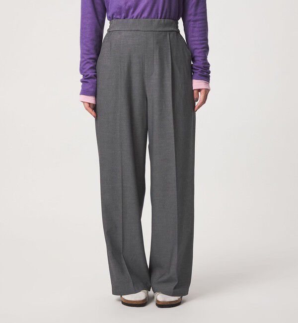 UNITED ARROWS green label relaxing「【WEB限定】＜at ease＞オルマイ ワイド パンツ マシンウォッシャブル ストレッチ 帯電防止」|その他|