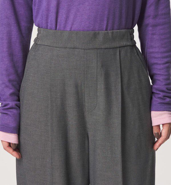 UNITED ARROWS green label relaxing「【WEB限定】＜at ease＞オルマイ ワイド パンツ マシンウォッシャブル ストレッチ 帯電防止」|その他|