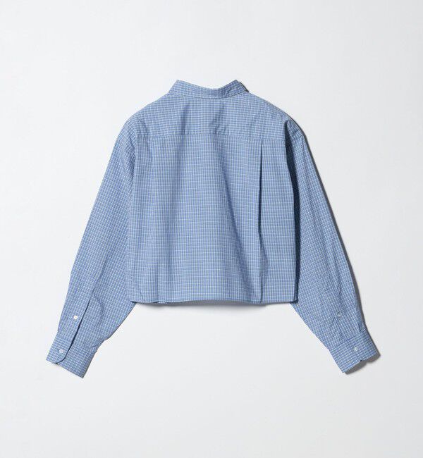 NICE WEATHER「＜NICE WEATHER＞パターン クロップド シャツ 2」|シャツ・ブラウス|
