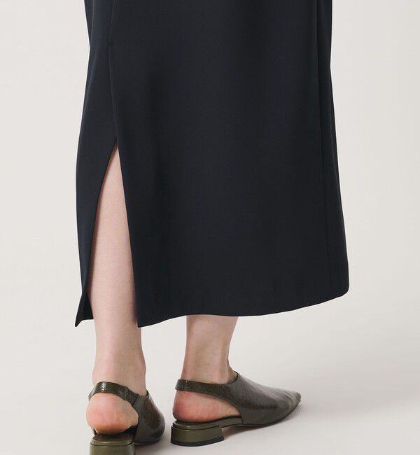 BEAUTY&YOUTH UNITED ARROWS「【WEB限定 Wardrobe DAILY MINIMAL】ダブルクロス スキッパーワンピース ウォッシャブル」|ワンピース|