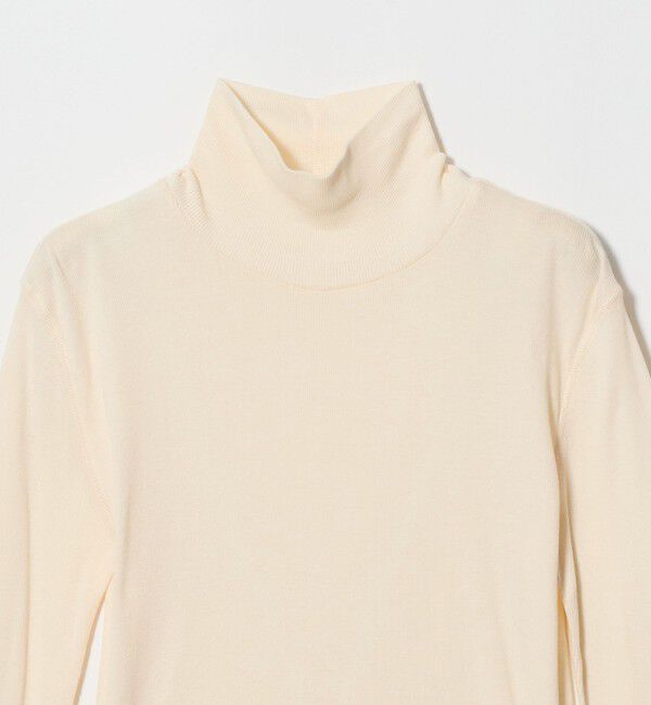 STEVEN ALAN「＜Steven Alan＞コットン シルク リブ タートルネック プルオーバー」|Tシャツ・カットソー|