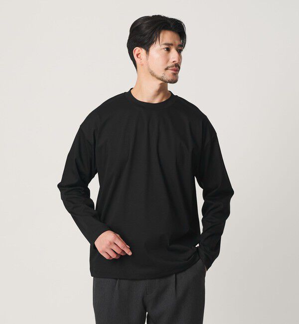 BEAUTY&YOUTH UNITED ARROWS「【WEB限定 WARDROBE SMART】NORITAKE リラックス テーパード カットソー【抗菌・防臭】」|Tシャツ・カットソー|