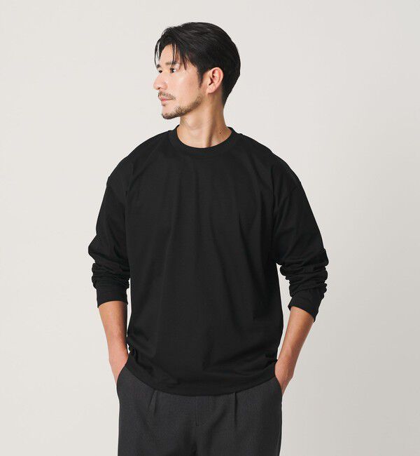 BEAUTY&YOUTH UNITED ARROWS「【WEB限定 WARDROBE SMART】NORITAKE リラックス テーパード カットソー【抗菌・防臭】」|Tシャツ・カットソー|