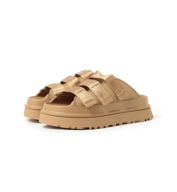 Ray BEAMS 「UGG(R) / GoldenGlow Slide」|サンダル|