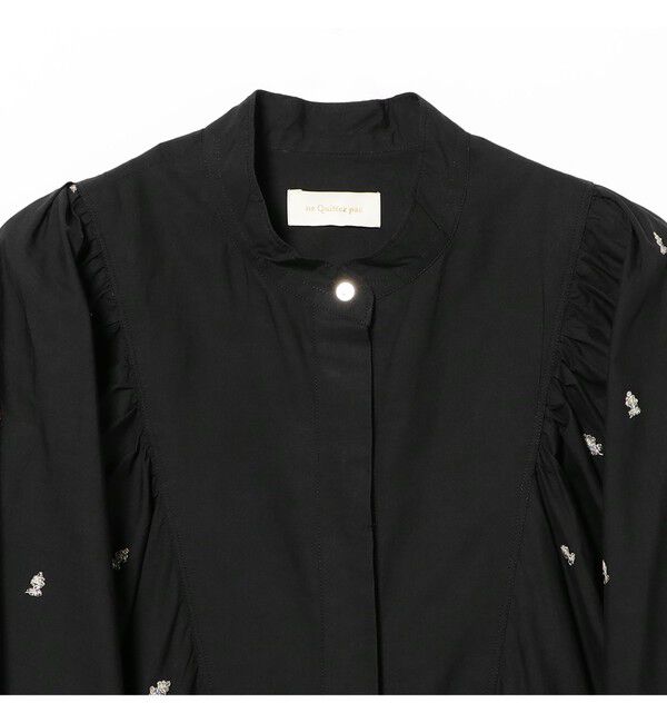 BEAMS SELECTION for WOMEN「ne Quittez pas / ビンディ シャツ ワンピース」|ワンピース|