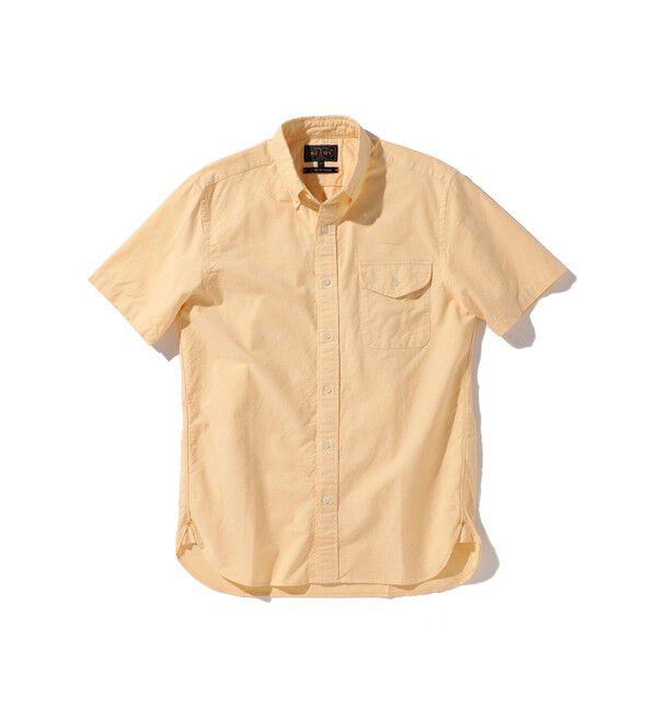 BEAMS PLUS「オックスフォード ショートスリーブ ボタンダウン シャツ」|シャツ・ブラウス|